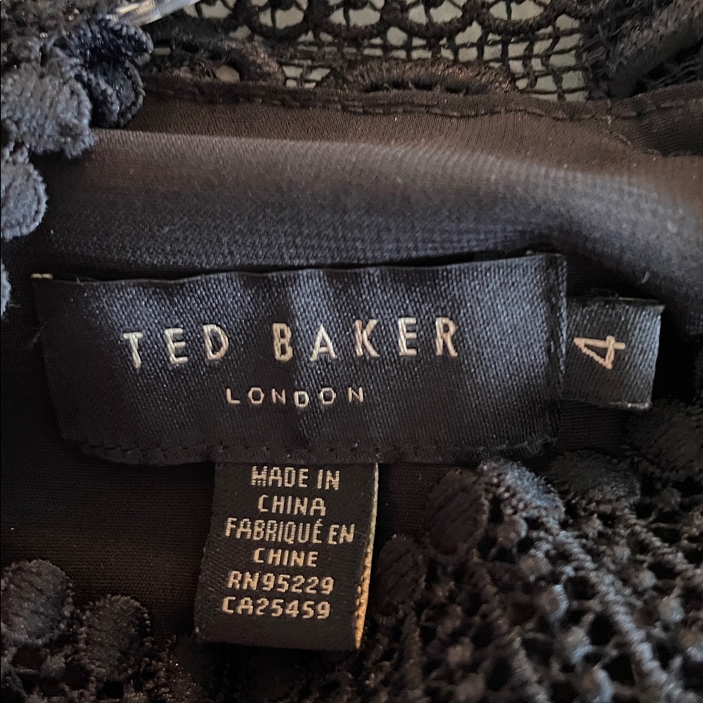 Ted Baker Vessar Lace Trim Blouse - Picture 9 of 9